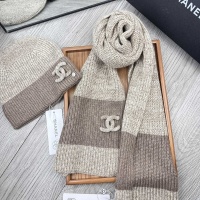 Cheap Chanel Hat and Scarf Set #1269094 Replica Wholesale [$52.00 USD] [ITEM#1269094] on Replica Chanel Hat and Scarf and Glove Set