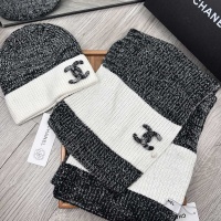 Cheap Chanel Hat and Scarf Set #1269096 Replica Wholesale [$52.00 USD] [ITEM#1269096] on Replica Chanel Hat and Scarf and Glove Set