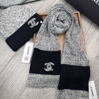 Cheap Chanel Hat and Scarf Set #1269097 Replica Wholesale [$52.00 USD] [ITEM#1269097] on Replica Chanel Hat and Scarf and Glove Set