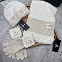 Cheap Chanel Hat and Scarf and Glove Set #1269100 Replica Wholesale [$72.00 USD] [ITEM#1269100] on Replica Chanel Hat and Scarf and Glove Set