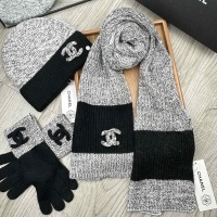 Cheap Chanel Hat and Scarf and Glove Set #1269105 Replica Wholesale [$72.00 USD] [ITEM#1269105] on Replica Chanel Hat and Scarf and Glove Set