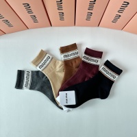 Cheap MIU MIU Socks #1269559 Replica Wholesale [$25.00 USD] [ITEM#1269559] on Replica MIU MIU Socks