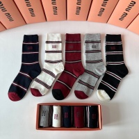 Cheap MIU MIU Socks #1269740 Replica Wholesale [$27.00 USD] [ITEM#1269740] on Replica MIU MIU Socks