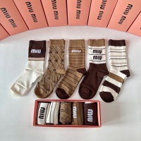 Cheap MIU MIU Socks #1269745 Replica Wholesale [$27.00 USD] [ITEM#1269745] on Replica MIU MIU Socks