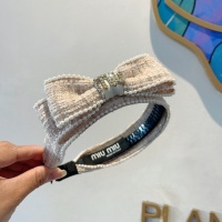 Cheap MIU MIU Headband For Women #1269783 Replica Wholesale [$27.00 USD] [ITEM#1269783] on Replica MIU MIU Headband