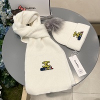 Cheap Chanel Hat and Scarf Set #1269910 Replica Wholesale [$64.00 USD] [ITEM#1269910] on Replica Chanel Hat and Scarf and Glove Set