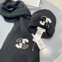 Cheap Chanel Hat and Scarf Set #1269915 Replica Wholesale [$64.00 USD] [ITEM#1269915] on Replica Chanel Hat and Scarf and Glove Set