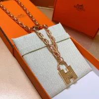 Cheap Hermes Necklaces #1270525 Replica Wholesale [$56.00 USD] [ITEM#1270525] on Replica 