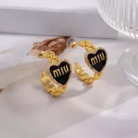 Cheap MIU MIU Earrings For Women #1270694 Replica Wholesale [$29.00 USD] [ITEM#1270694] on Replica MIU MIU Earrings