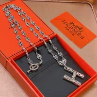 Cheap Hermes Necklaces #1270917 Replica Wholesale [$56.00 USD] [ITEM#1270917] on Replica 