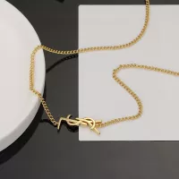 Cheap Yves Saint Laurent YSL Necklaces #1271186 Replica Wholesale [$29.00 USD] [ITEM#1271186] on Replica Yves Saint Laurent YSL Necklaces