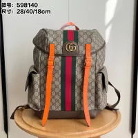 Cheap Gucci AAA Quality Backpacks For Unisex #1271342 Replica Wholesale [$92.00 USD] [ITEM#1271342] on Replica 