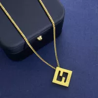 Cheap Fendi Necklaces #1271482 Replica Wholesale [$29.00 USD] [ITEM#1271482] on Replica Fendi Necklaces