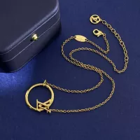 Cheap Louis Vuitton Necklaces #1271531 Replica Wholesale [$29.00 USD] [ITEM#1271531] on Replica 