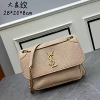 Cheap Yves Saint Laurent YSL AAA Quality Shoulder Bags For Women #1271707 Replica Wholesale [$108.00 USD] [ITEM#1271707] on Replica Yves Saint Laurent YSL AAA Quality Shoulder Bags