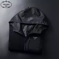 Cheap Prada Jackets Long Sleeved For Men #1271781 Replica Wholesale [$92.00 USD] [ITEM#1271781] on Replica Prada Jackets