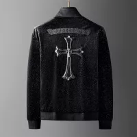 Cheap Chrome Hearts Jackets Long Sleeved For Men #1271810 Replica Wholesale [$92.00 USD] [ITEM#1271810] on Replica Chrome Hearts Jackets