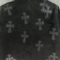 Cheap Chrome Hearts Jackets Long Sleeved For Unisex #1271840 Replica Wholesale [$56.00 USD] [ITEM#1271840] on Replica Chrome Hearts Jackets