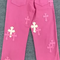 Cheap Chrome Hearts Jeans For Unisex #1271846 Replica Wholesale [$60.00 USD] [ITEM#1271846] on Replica Chrome Hearts Jeans