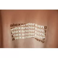 Cheap Alexander Wang T-Shirts Short Sleeved For Unisex #1272139 Replica Wholesale [$34.00 USD] [ITEM#1272139] on Replica Alexander Wang T-Shirts