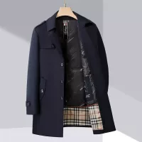 Cheap Burberry Trench Coat Long Sleeved For Men #1272259 Replica Wholesale [$118.00 USD] [ITEM#1272259] on Replica Burberry Trench Coat