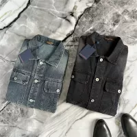 Cheap Louis Vuitton LV Jackets Long Sleeved For Men #1272265 Replica Wholesale [$72.00 USD] [ITEM#1272265] on Replica 