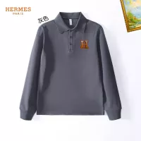 Hermes T-Shirts Long Sleeved For Men #1272360