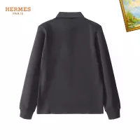 Cheap Hermes T-Shirts Long Sleeved For Men #1272361 Replica Wholesale [$40.00 USD] [ITEM#1272361] on Replica 