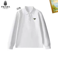 Prada T-Shirts Long Sleeved For Men #1272370