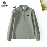 Prada T-Shirts Long Sleeved For Men #1272371