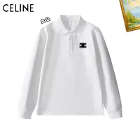 Celine T-Shirts Long Sleeved For Men #1272375