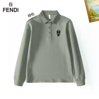 Fendi T-Shirts Long Sleeved For Men #1272392