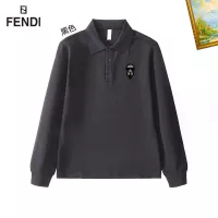 Fendi T-Shirts Long Sleeved For Men #1272394