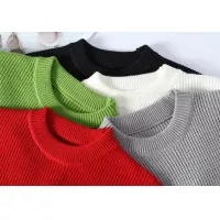 Cheap Prada Sweater Long Sleeved For Men #1272455 Replica Wholesale [$48.00 USD] [ITEM#1272455] on Replica Prada Sweater