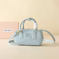 Cheap MIU MIU AAA Quality Handbags For Women #1272589 Replica Wholesale [$64.00 USD] [ITEM#1272589] on Replica MIU MIU AAA Quality Handbags