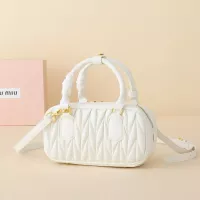 Cheap MIU MIU AAA Quality Handbags For Women #1272595 Replica Wholesale [$64.00 USD] [ITEM#1272595] on Replica MIU MIU AAA Quality Handbags