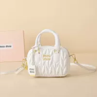 Cheap MIU MIU AAA Quality Handbags For Women #1272741 Replica Wholesale [$64.00 USD] [ITEM#1272741] on Replica MIU MIU AAA Quality Handbags