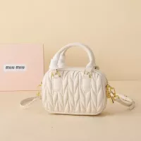 Cheap MIU MIU AAA Quality Handbags For Women #1272742 Replica Wholesale [$64.00 USD] [ITEM#1272742] on Replica MIU MIU AAA Quality Handbags