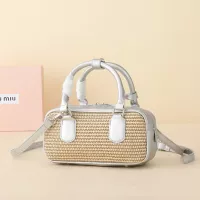 Cheap MIU MIU AAA Quality Handbags For Women #1272752 Replica Wholesale [$64.00 USD] [ITEM#1272752] on Replica MIU MIU AAA Quality Handbags