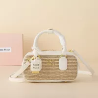 Cheap MIU MIU AAA Quality Handbags For Women #1272753 Replica Wholesale [$64.00 USD] [ITEM#1272753] on Replica MIU MIU AAA Quality Handbags