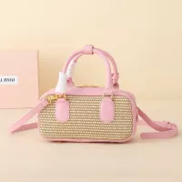 Cheap MIU MIU AAA Quality Handbags For Women #1272755 Replica Wholesale [$64.00 USD] [ITEM#1272755] on Replica MIU MIU AAA Quality Handbags