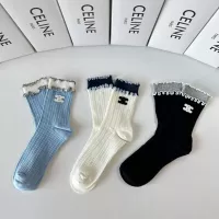 Cheap Celine Socks For Women #1272774 Replica Wholesale [$32.00 USD] [ITEM#1272774] on Replica Celine Socks