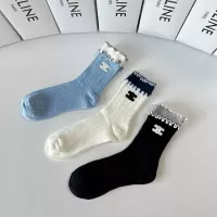 Cheap Celine Socks For Women #1272774 Replica Wholesale [$32.00 USD] [ITEM#1272774] on Replica Celine Socks