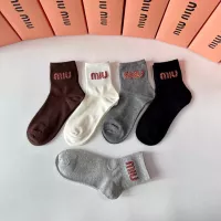 Cheap MIU MIU Socks #1272776 Replica Wholesale [$27.00 USD] [ITEM#1272776] on Replica MIU MIU Socks