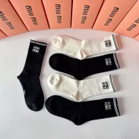 Cheap MIU MIU Socks #1272786 Replica Wholesale [$29.00 USD] [ITEM#1272786] on Replica MIU MIU Socks