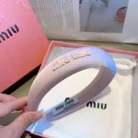 Cheap MIU MIU Headband For Women #1273087 Replica Wholesale [$27.00 USD] [ITEM#1273087] on Replica MIU MIU Headband