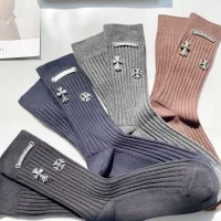 Cheap Chrome Hearts Socks #1273314 Replica Wholesale [$38.00 USD] [ITEM#1273314] on Replica Chrome Hearts Socks