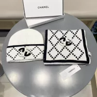 Cheap Chanel Hat and Scarf Set #1273332 Replica Wholesale [$56.00 USD] [ITEM#1273332] on Replica Chanel Hat and Scarf and Glove Set