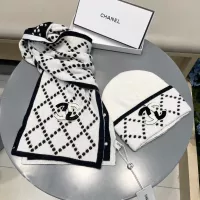 Cheap Chanel Hat and Scarf Set #1273332 Replica Wholesale [$56.00 USD] [ITEM#1273332] on Replica Chanel Hat and Scarf and Glove Set