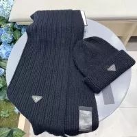 Cheap Prada Hat and Scarf Set #1273341 Replica Wholesale [$60.00 USD] [ITEM#1273341] on Replica Prada Hat and Scarf and Glove Set